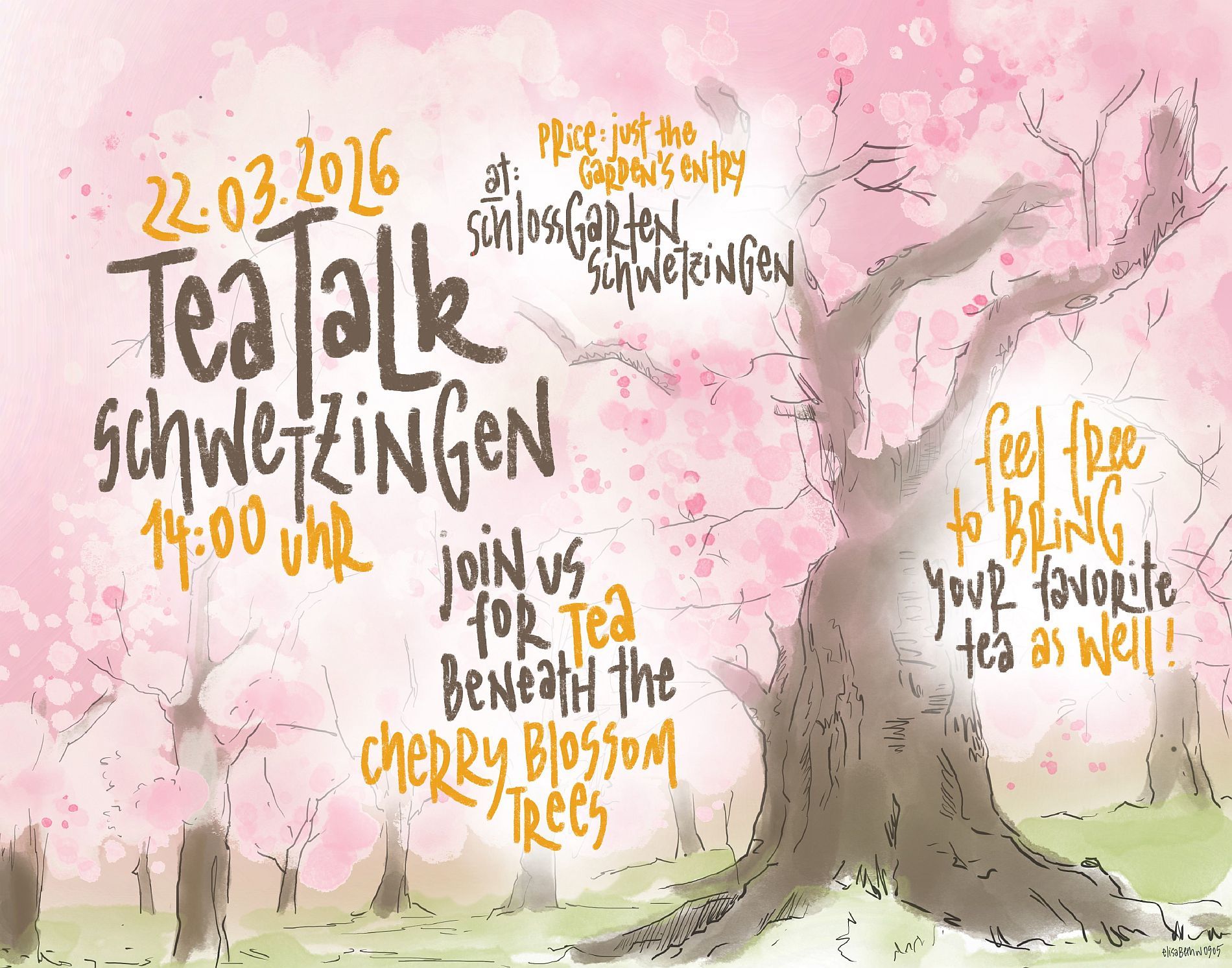 Tea Walk Schlossgarten Schwetzingen