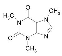 Strukturformel Koffein